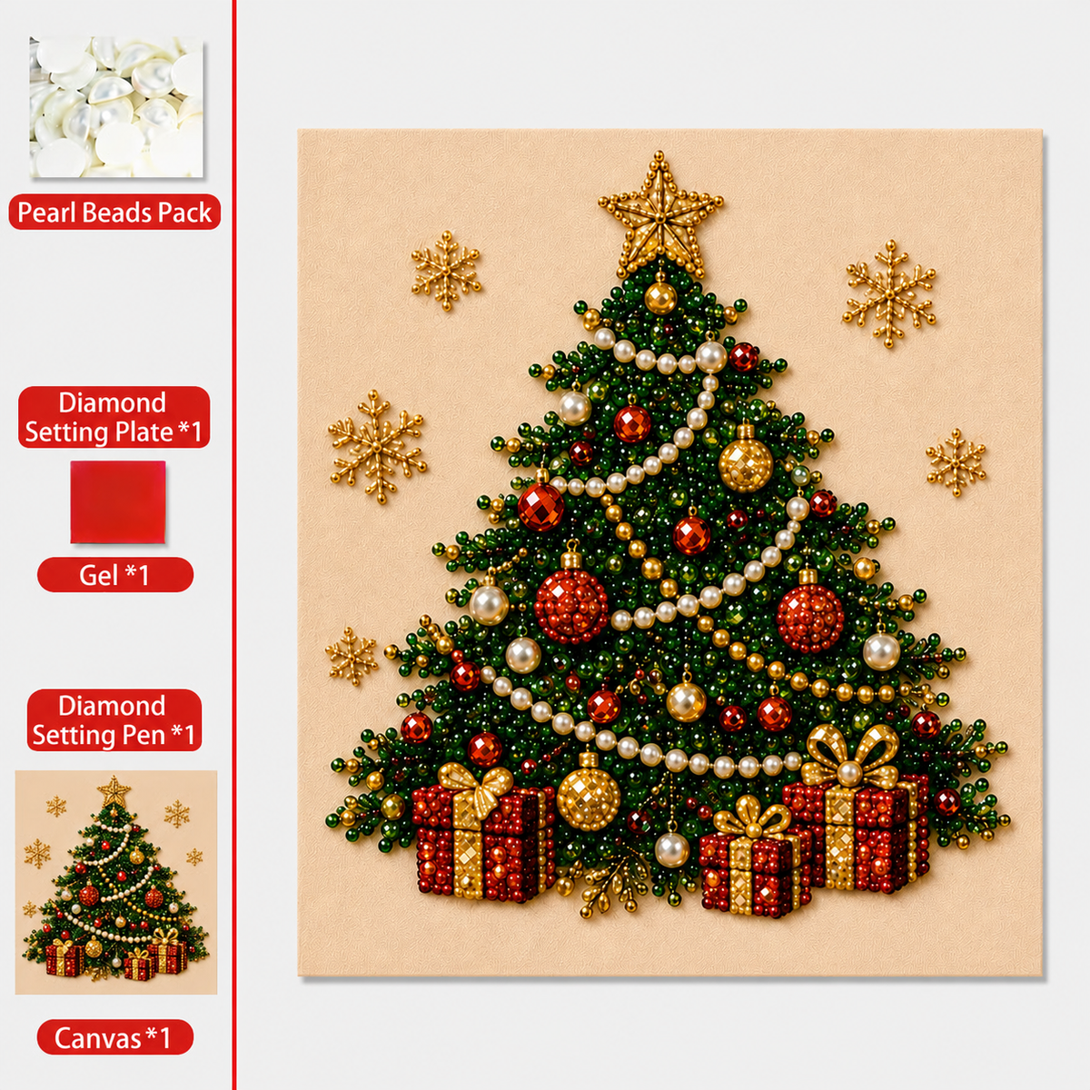 π§ Relaxing & Beginner-Friendly - π¨π DIY Christmas Diamond Painting Art Kit