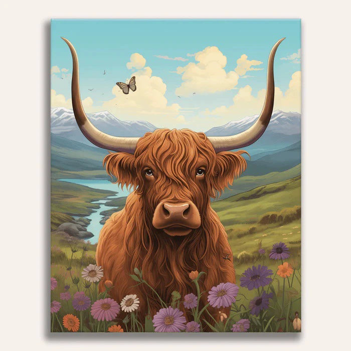 Paint by Numbers - Highland Majesty