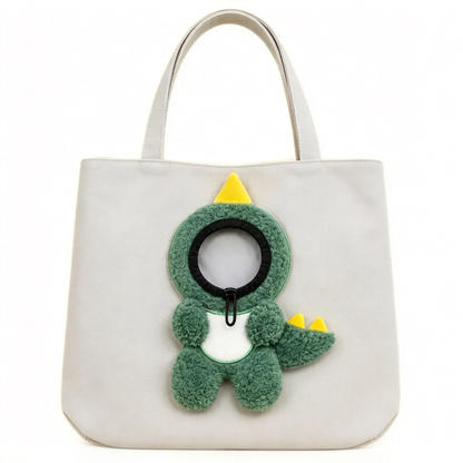 Soft Breathable Cat Tote Bag, Small Dog Travel Shoulder Bag for Outdoor Travel