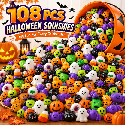 🔥Last Day 50% OFF - 🎃 36PCS Halloween Mochi Squishy Toys