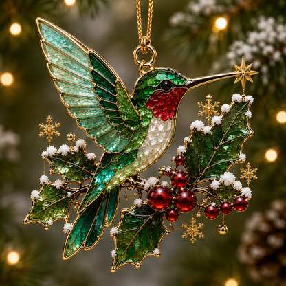 🐦🎄Winter Birds Memorial Christmas Ornaments