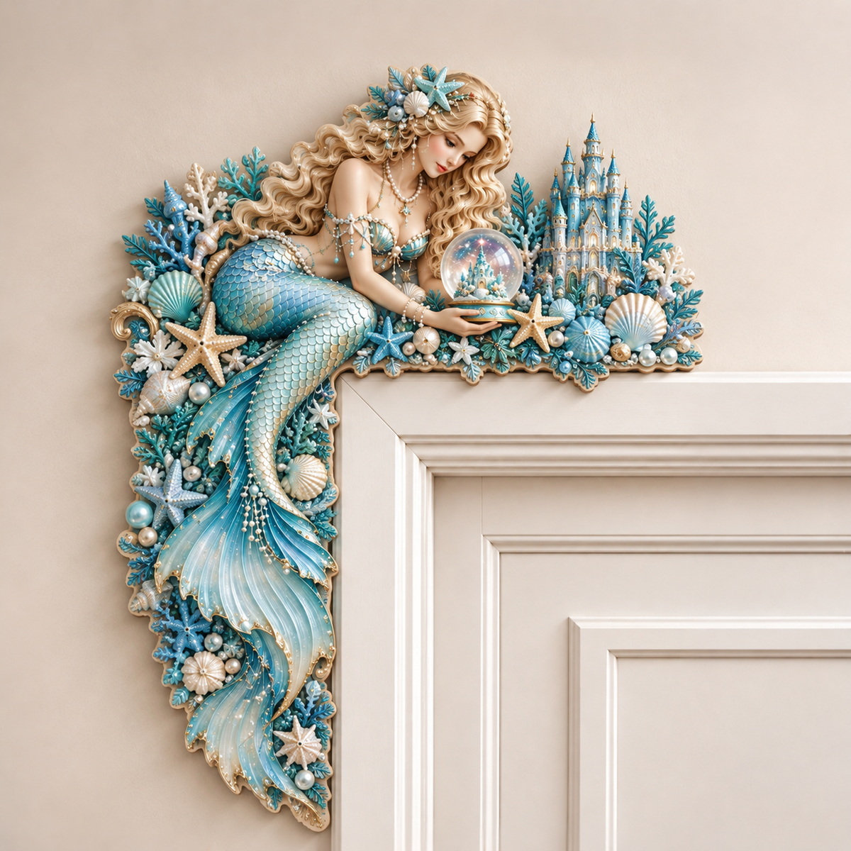 🧜‍♀️ Magical Mermaid Corner Decor
