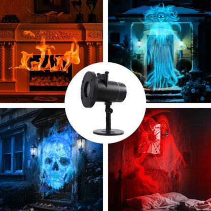 ☠️Halloween Skull Dynamic Light 10 Unique HD Projection Patterns