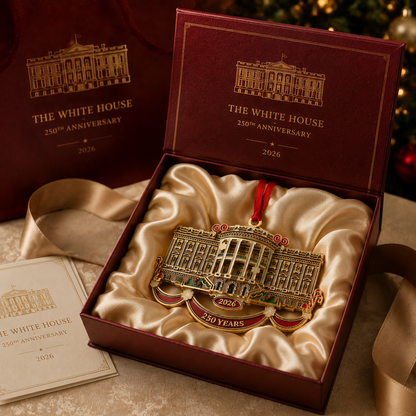 🕋✨White House Christmas tree ornaments – Holiday Keepsake🎁