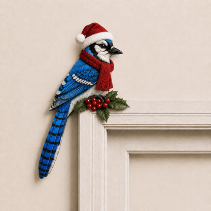 🎄 🐦 Christmas Bird  Door Topper & Mantel Decor