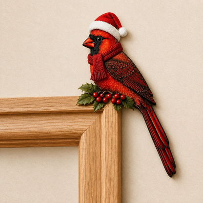 🎄 🐦 Christmas Bird  Door Topper & Mantel Decor