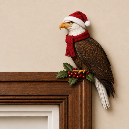🎄 🐦 Christmas Bird  Door Topper & Mantel Decor