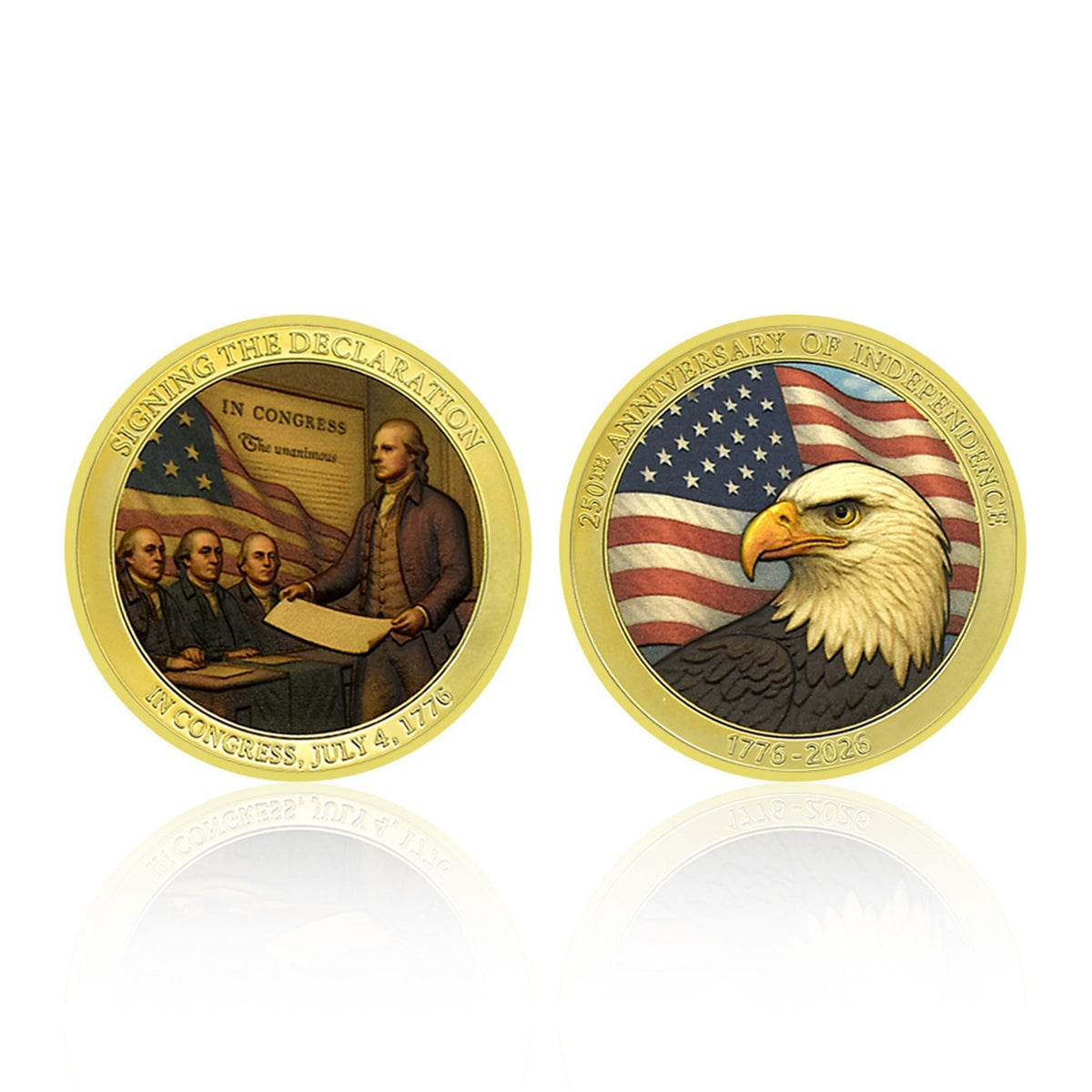 🔥 Last 50pcs 🔥🎁9PCS USA 250th Anniversary Commemorative Coin Gift Set