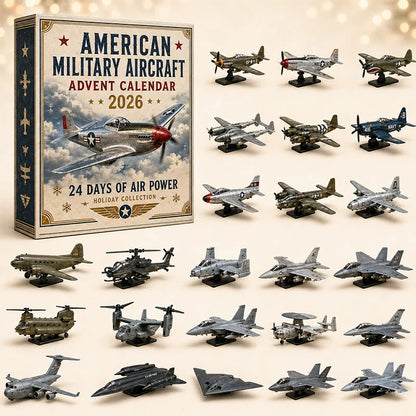 ✈️American Military Aircraft Advent Calendar 2026 – 24 Days of Air Power