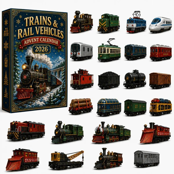 🚂Trains & Rail Vehicles Advent Calendar 2026