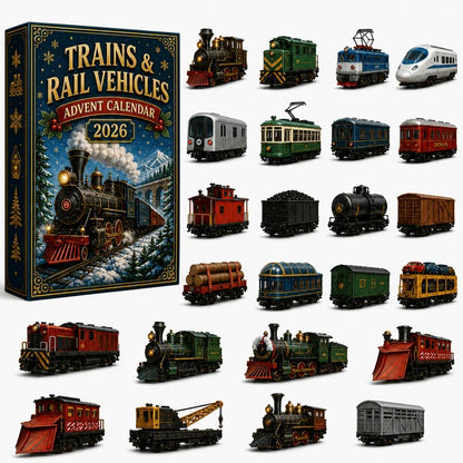 🚂Trains & Rail Vehicles Advent Calendar 2026