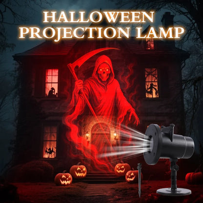 ☠️Halloween Skull Dynamic Light 10 Unique HD Projection Patterns