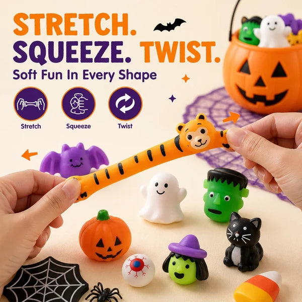 🔥Last Day 50% OFF - 🎃 36PCS Halloween Mochi Squishy Toys