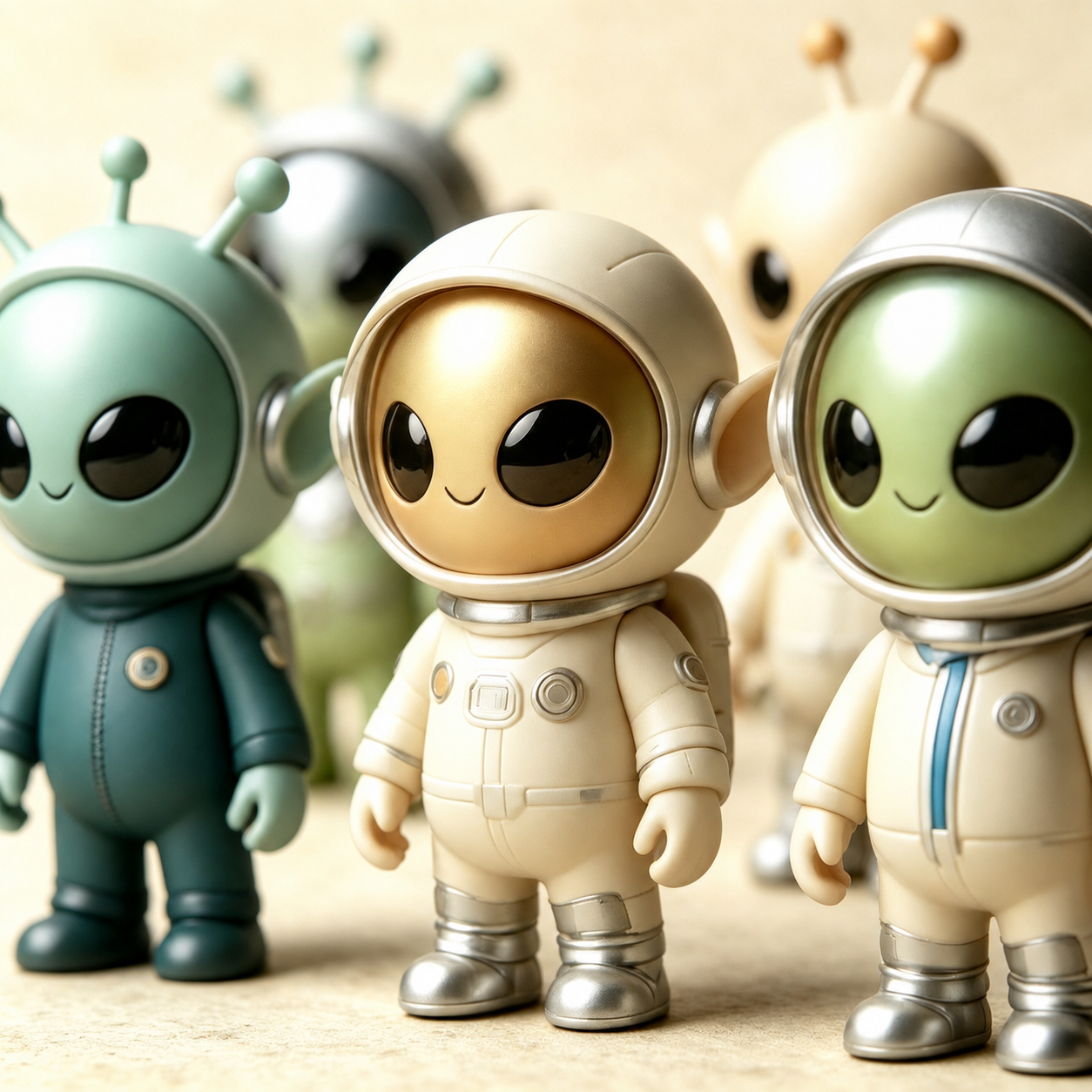 👽🛸Alien Crew Advent Calendar | 24 Unique Mini Alien Figures