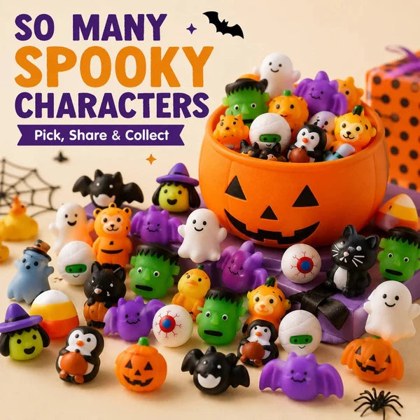 🔥Last Day 50% OFF - 🎃 36PCS Halloween Mochi Squishy Toys