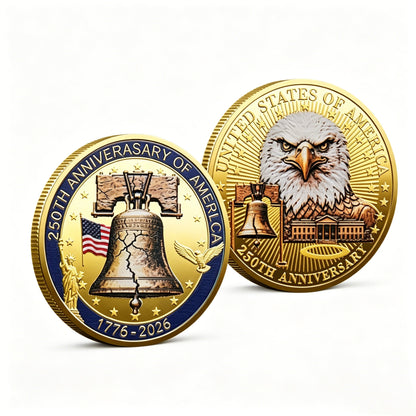 🔥 Last 50pcs 🔥🎁9PCS USA 250th Anniversary Commemorative Coin Gift Set