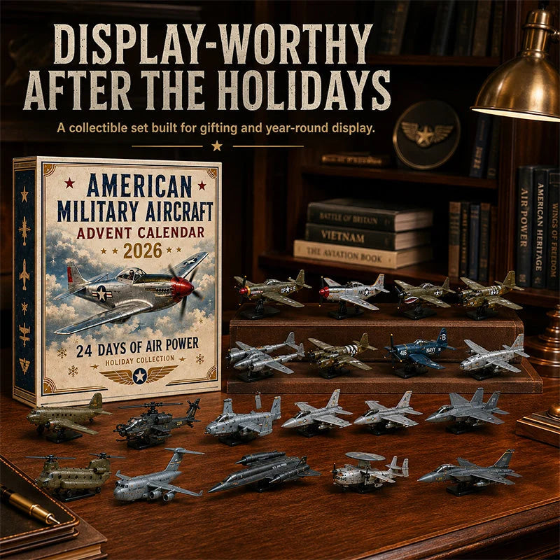 ✈️American Military Aircraft Advent Calendar 2026 – 24 Days of Air Power