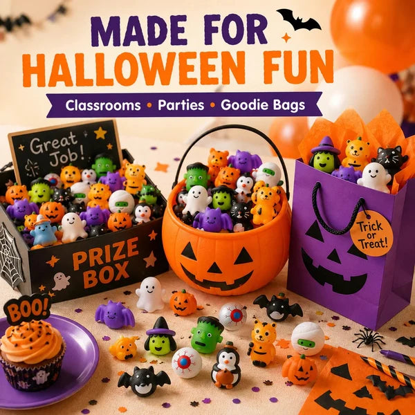 🔥Last Day 50% OFF - 🎃 36PCS Halloween Mochi Squishy Toys
