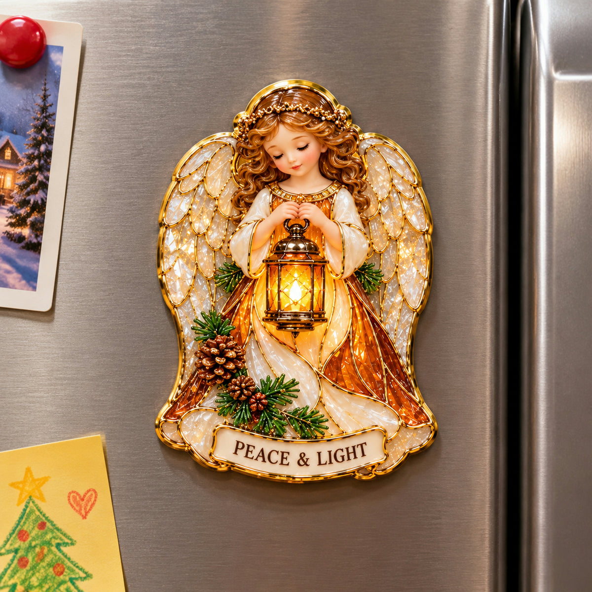 Angel Fridge Magnet 👼 | Sweet Angel Decor for Kitchen Refrigerator