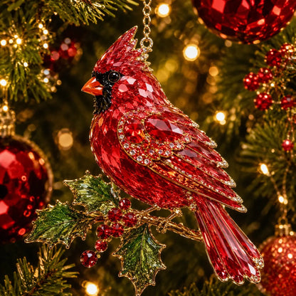 🦋 🦚Christmas Gift Butterfly Ornament – Luxury Crystal Christmas Ornaments 🎄✨