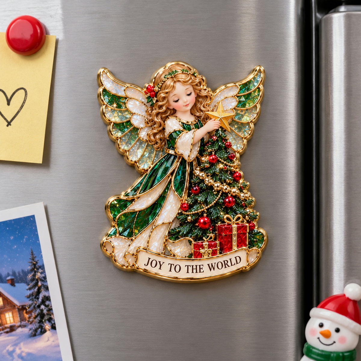 Angel Fridge Magnet 👼 | Sweet Angel Decor for Kitchen Refrigerator