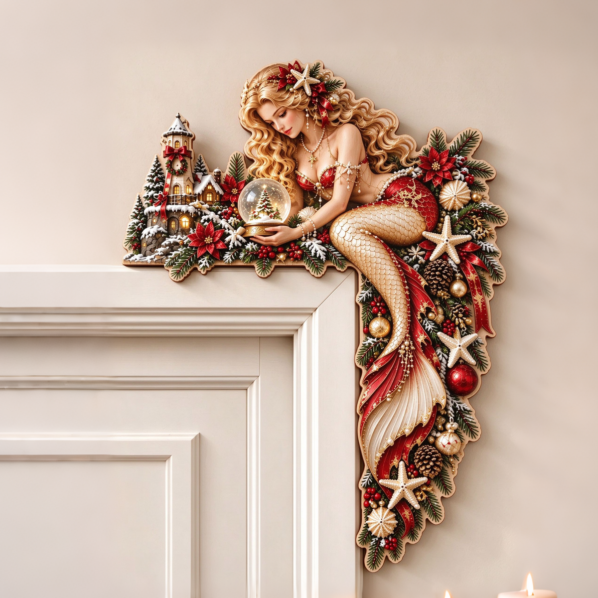 🧜‍♀️ Magical Mermaid Corner Decor