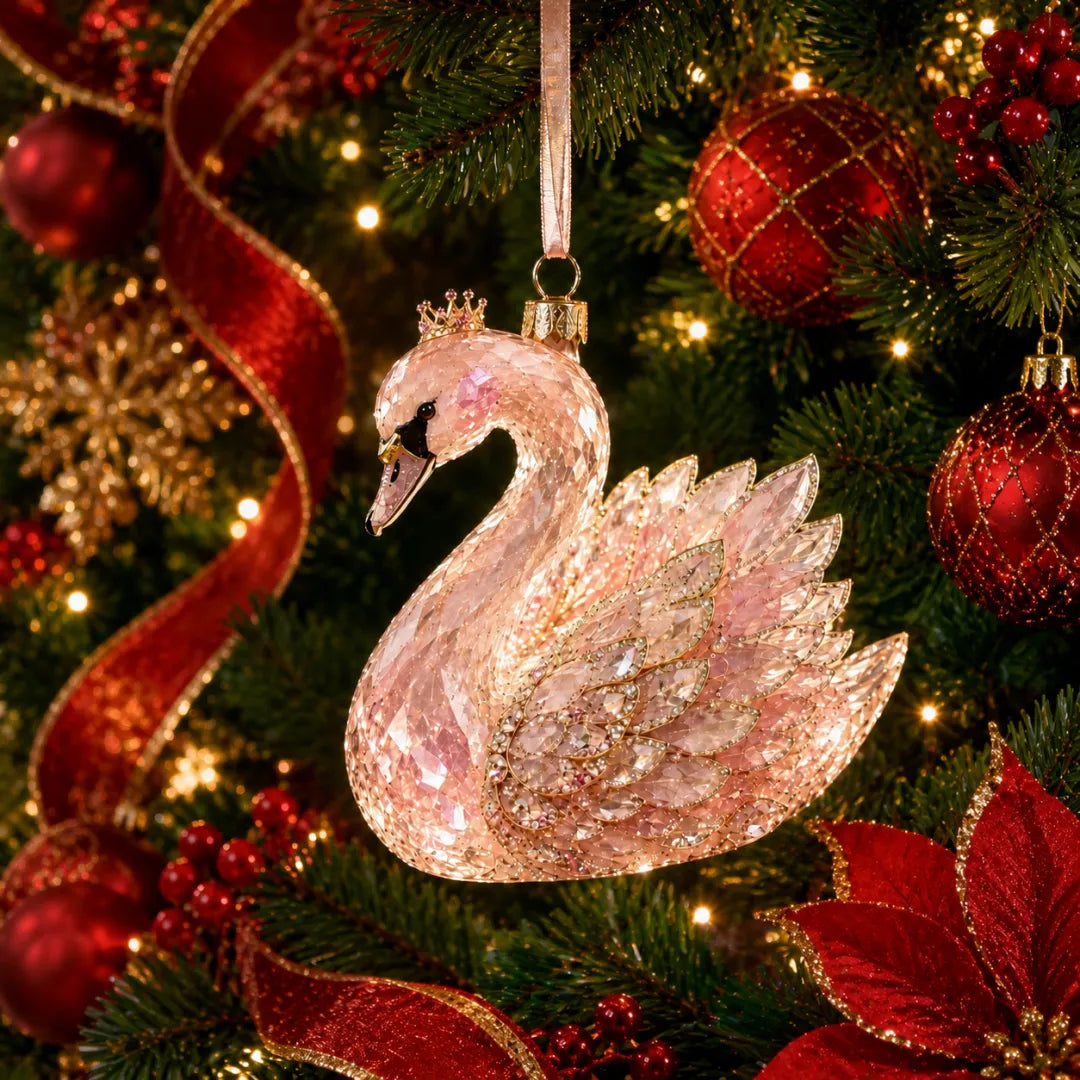 🦋 🦚Christmas Gift Butterfly Ornament – Luxury Crystal Christmas Ornaments 🎄✨