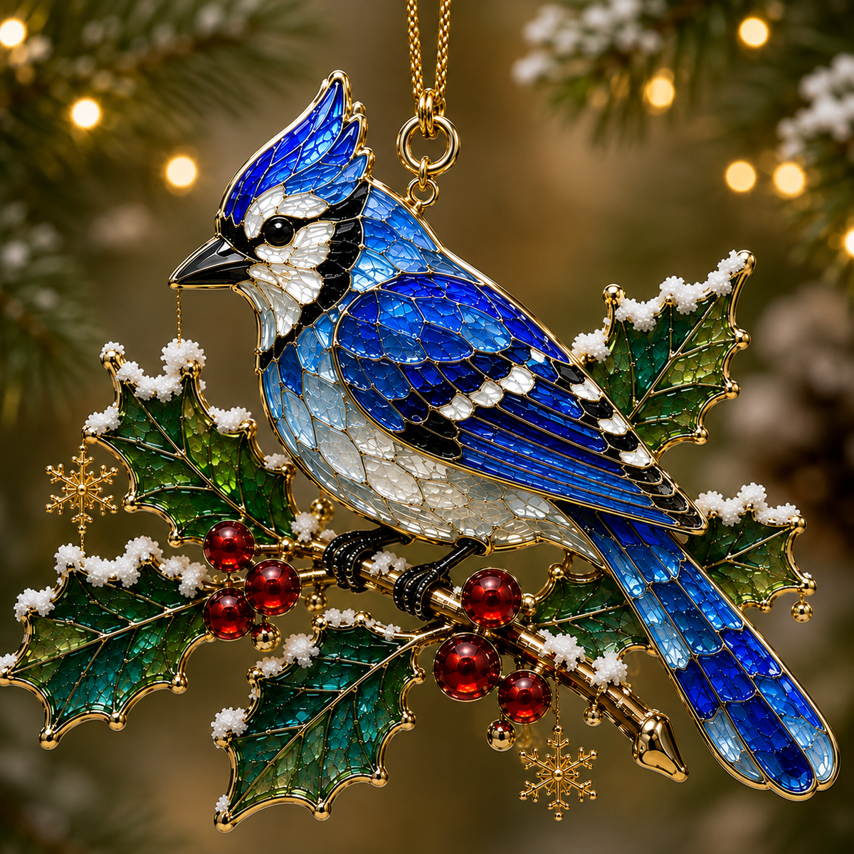 🐦🎄Winter Birds Memorial Christmas Ornaments