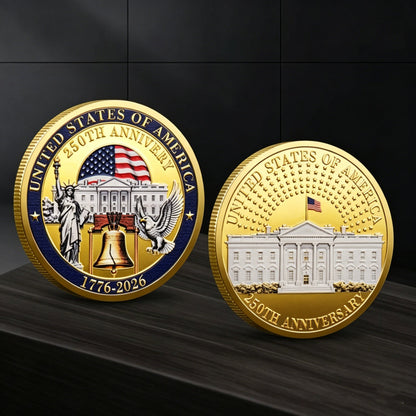 🔥 Last 50pcs 🔥🎁9PCS USA 250th Anniversary Commemorative Coin Gift Set