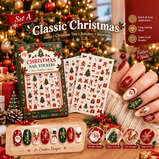 🎄 Christmas Nail Stickers