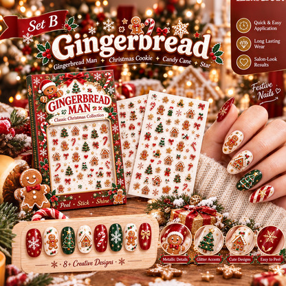 🎄 Christmas Nail Stickers