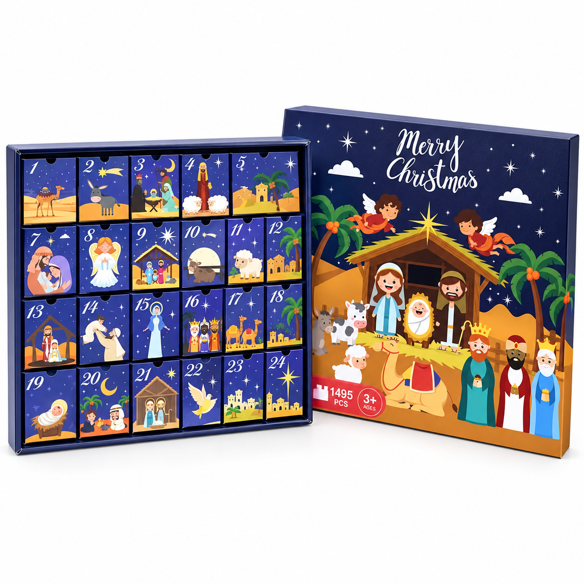 Luvoria Nativity Christmas Advent Calendar