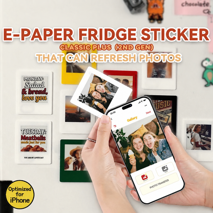 E-Ink Fridge Magnet