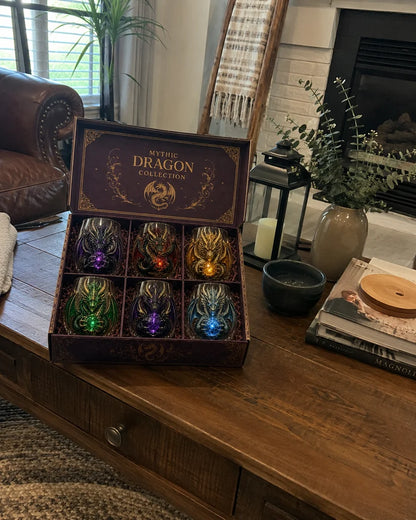 🐉✨ 3D Mythic Dragon Glass Art Cup | Luxury Raised Fantasy Glassware for Whiskey, Home Bar Décor & Legendary Gifts🎁