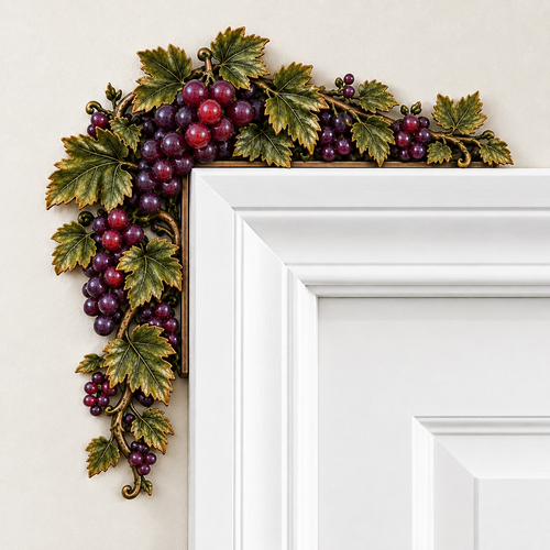 🍇 🍌 Seasonal Harvest Fruit Door Topper