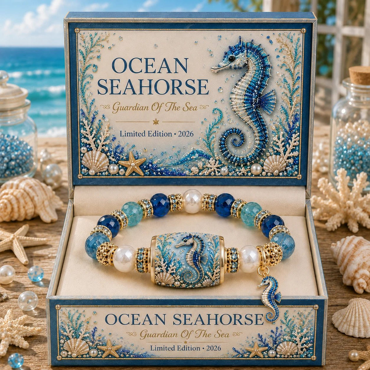 💥 Last Day 60% OFF-🌊2026 Limited Ocean Guardian Beaded Bracelet