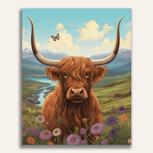 Paint by Numbers - Highland Majesty