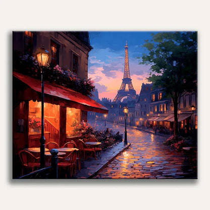 Paint by Numbers - Paris Night
