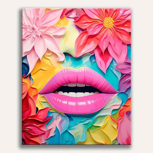 Paint by Numbers - Color Lips