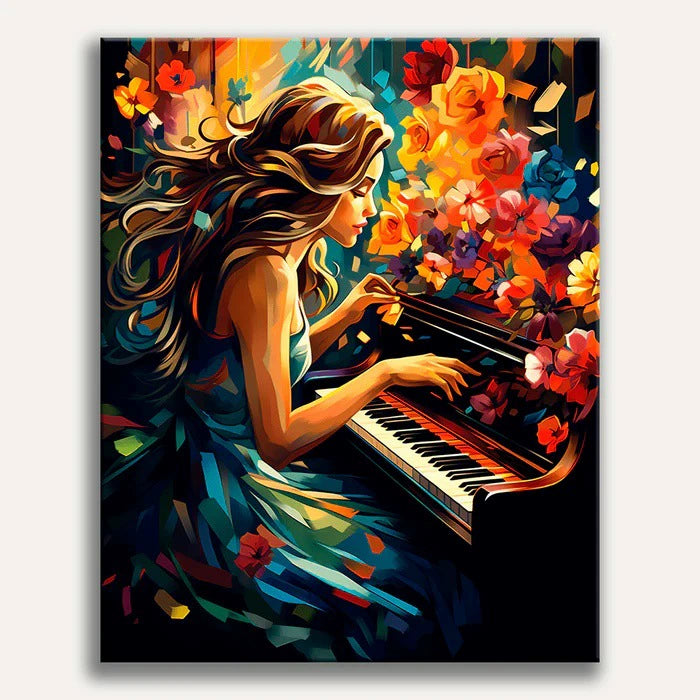Paint by Numbers - Melody & Blooms