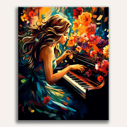Paint by Numbers - Melody & Blooms