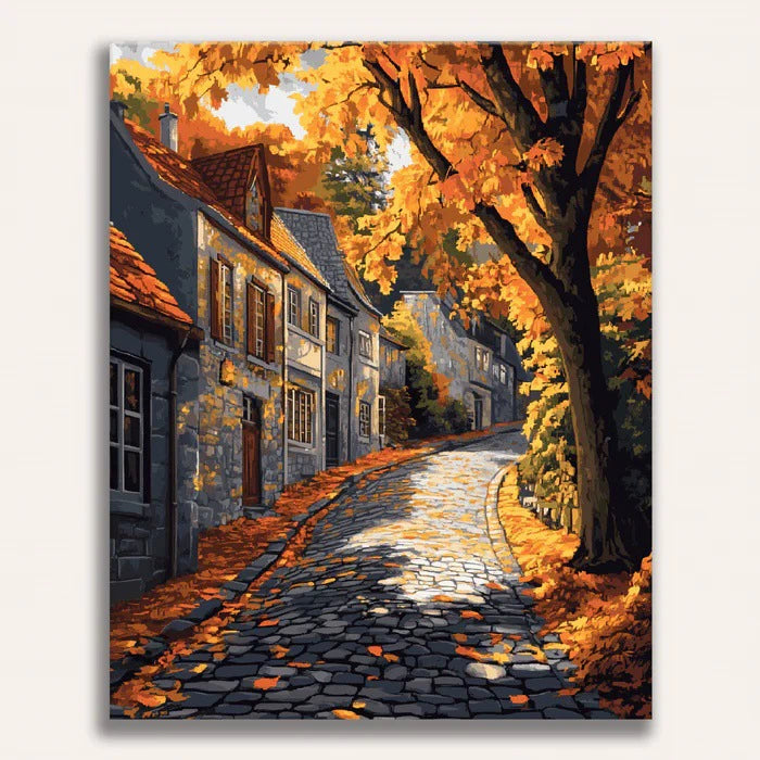 Paint by Numbers - Autumn Lane