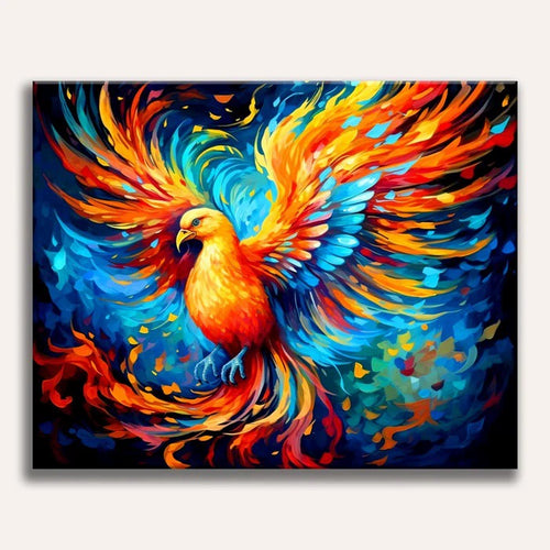 Paint by Numbers - Flame Phoenix