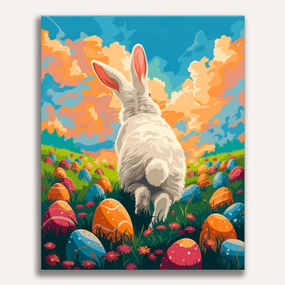 Paint by Numbers - Easter Bunny