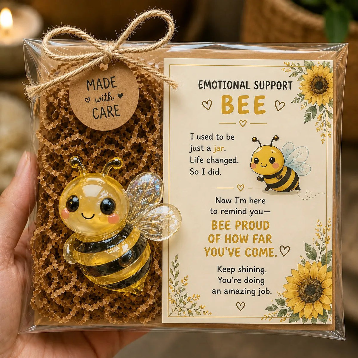 💥 LAST DAY 50% OFF💌 Emotional Support Glass Animal Gift Set
