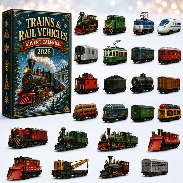 🚂Trains & Rail Vehicles Advent Calendar 2026