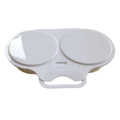 🥳2026 HOT SALE🥳💞50K+ SOLD! 🥗🎁 50% OFF! Microwave Egg Poacher——Dual‑cavity, non‑stick & easy clean. Healthier than frying – stock up & save! 🏠✅