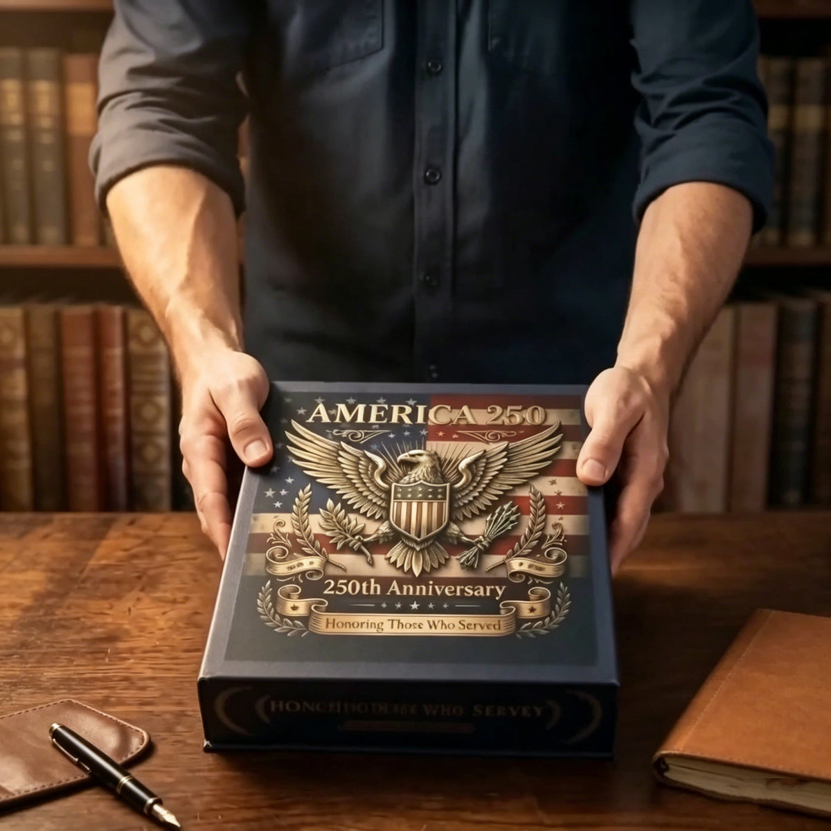 🔥 Last 50pcs 🔥🎁9PCS USA 250th Anniversary Commemorative Coin Gift Set
